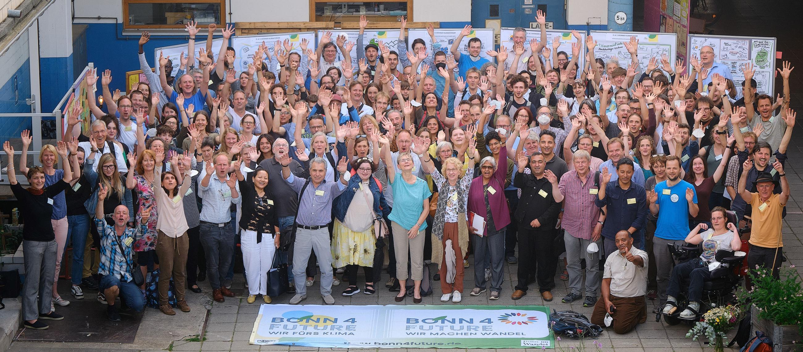 Gruppenfoto Bonn4Future-Klimaforum 2+3